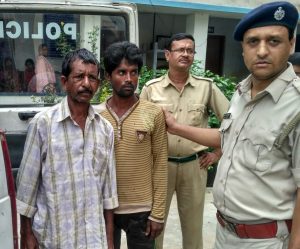 Arrested duo - Kartick Ghosh and Tapas Pal
