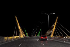 New Bridge's look during night