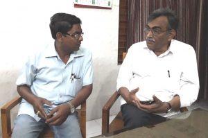 Samarendra Ghosh with Surjakanta Mishra