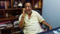 Birnagar Municipality chairman Partha Chatterjee at his home