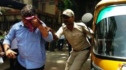 Arrested fake doctor Anil Kumar Das being taken to ACJM court in Ranaghat on Thursday. Picture by Tito Chakraborty