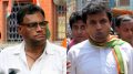 Congress MLA Sankar Singh and Arindam Bhattacharyay