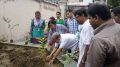 Zilla Sabhadhipati Bani Kumar Roy planting a sapling of tree.