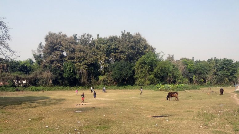 The land gifted by Krishnanagar Municipality