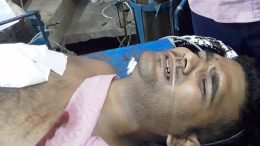 Sankar Kundu at the hospital