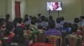 A documentary being shown in Santipur