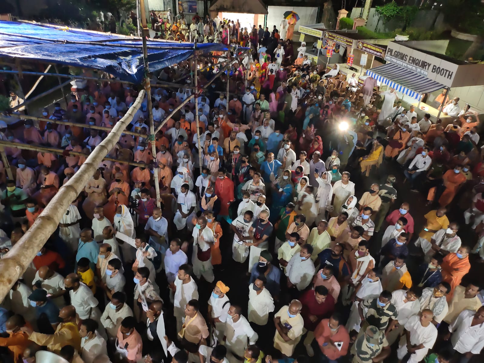 Attack On Monks In Bangladesh: Iskcon Stages Protest In Mayapur