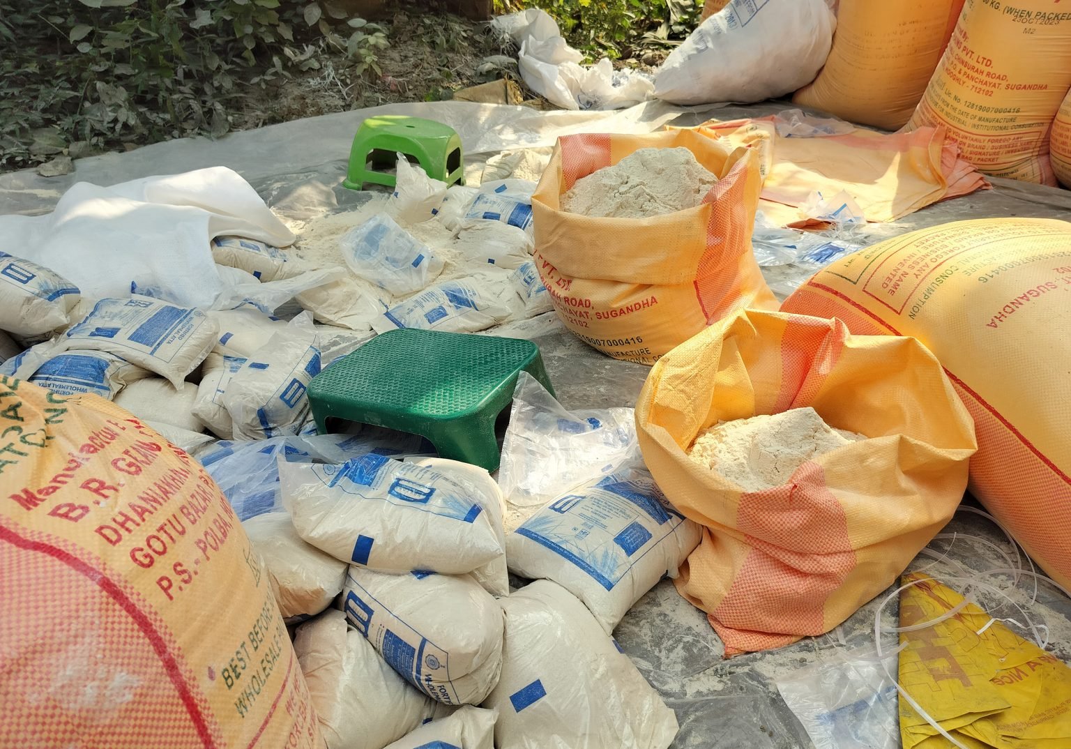 Man Arrested While Transferring Ration Items For Sale In Open Market